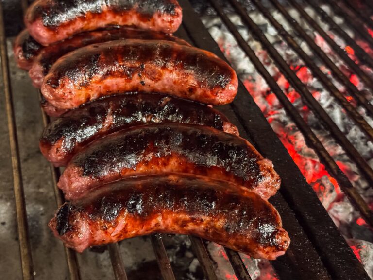 Chorizos criollo en parilla