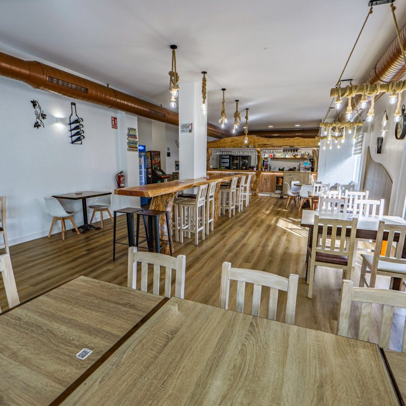 Instalaciones del Bodegón O Percebe